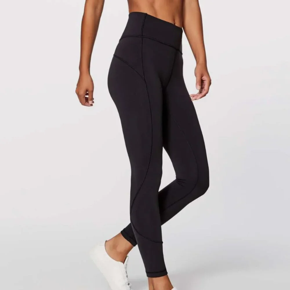 Lululemon In Movement Leggings Size 4 - Picture 1 of 6